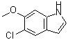 CAS#: 90721-60-1, 5-Chloro-6-methoxy-1H-indole