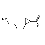 CAS#: 90722-23-9, 2-Pentylcyclopropanecarbonyl chloride