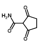 CAS#: 90724-62-2, 2,5-Dioxocyclopentanecarboxamide