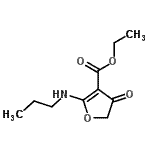 CAS#: 907555-64-0, Ethyl 4-oxo-2-(propylamino)-4,5-dihydro-3-furancarboxylate