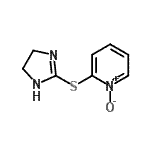 CAS#: 90764-93-5, 2-(4,5-Dihydro-1H-imidazol-2-ylsulfanyl)pyridine 1-oxide