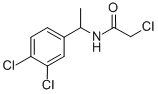 CAS#: 90793-96-7, 2-Chloro-n-[1-(3,4-dichlorophenyl)ethyl]acetamide