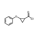CAS#: 90797-97-0, 2-Phenoxycyclopropanecarbonyl chloride