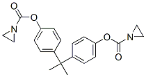 CAS#: 908-82-7, 1-Aziridinecarboxylic acid (1-methylethylidene)di-4,1-phenylene ester