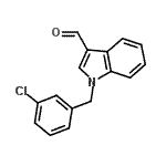 CAS#: 90815-01-3, 1-(3-Chlorobenzyl)-1H-indole-3-carbaldehyde