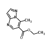 CAS 登录号：90840-54-3， 乙基7-甲基吡唑并[1,5-a]嘧啶-6-羧酸酯