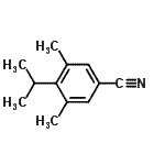 CAS#: 90877-62-6, 4-Isopropyl-3,5-dimethylbenzonitrile