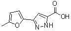 CAS 登录号：909092-64-4， 3-(5-甲基-2-呋喃基)-1H-吡唑-5-羧酸