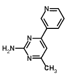 CAS#: 90916-52-2, 4-Methyl-6-(3-pyridinyl)-2-pyrimidinamine