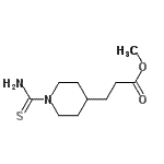 CAS#: 909292-67-7, Methyl 3-(1-carbamothioyl-4-piperidinyl)propanoate