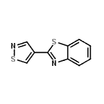 CAS#: 90947-36-7, 2-(1,2-Thiazol-4-yl)-1,3-benzothiazole