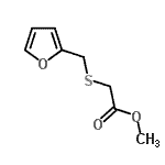 CAS 登录号：90953-98-3， 甲基[(2-呋喃甲基)硫基]乙酸酯