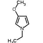 CAS#: 90968-43-7, 1-Ethyl-3-methoxy-1H-pyrrole