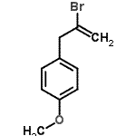 CAS#: 90968-62-0, 1-(2-Bromo-2-propen-1-yl)-4-methoxybenzene