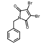 CAS#: 91026-00-5, 1-Benzyl-3,4-dibromo-1H-pyrrole-2,5-dione