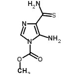 CAS#: 91026-76-5, Methyl 5-amino-4-carbamothioyl-1H-imidazole-1-carboxylate