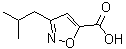 CAS#: 910321-93-6, 3-Isobutyl-1,2-oxazole-5-carboxylic acid