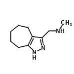 CAS#: 910442-17-0, 1-(1,4,5,6,7,8-Hexahydrocyclohepta[c]pyrazol-3-yl)-N-methylmethanamine
