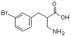 CAS#: 910443-86-6, 3-Amino-2-(3-bromobenzyl)propanoic acid