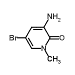 CAS#: 910543-72-5, 3-Amino-5-bromo-1-methyl-2(1H)-pyridinone