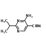 CAS#: 91055-64-0, 4-Amino-2-isopropyl-5-pyrimidinecarbonitrile