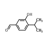 CAS 登录号：91060-93-4， 3-羟基-4-异丙基苯甲醛