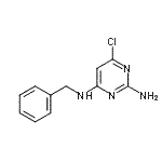 CAS#: 91066-67-0, N<sup>4</sup>-Benzyl-6-chloro-2,4-pyrimidinediamine