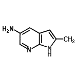 CAS#: 910818-29-0, 2-Methyl-1H-pyrrolo[2,3-b]pyridin-5-amine