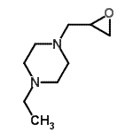 CAS#: 91086-24-7, 1-Ethyl-4-(2-oxiranylmethyl)piperazine