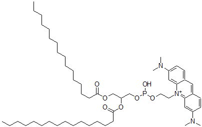 CAS 登录号：91097-44-8， 2-(3,6-双(二甲基氨基)-10-吖啶基)乙基-(2,3-二-O-棕榈酰基甘油)磷酸酯