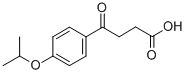 CAS 登录号：91121-67-4， 4-氧代-4-(4-异丙氧基苯基)丁酸