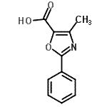 CAS#: 91137-55-2, 4-Methyl-2-phenyl-1,3-oxazole-5-carboxylic acid