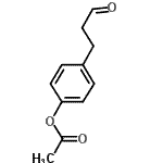CAS#: 91143-05-4, 4-(3-Oxopropyl)phenyl acetate