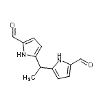 CAS#: 911467-52-2, 5,5'-(1,1-Ethanediyl)bis(1H-pyrrole-2-carbaldehyde)