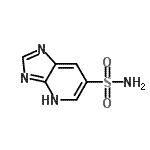 CAS 登录号：91160-05-3， 1H-咪唑并[4,5-b]吡啶-6-磺酰胺