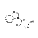CAS#: 91164-78-2, (3E)-4-(1H-Benzimidazol-1-yl)-3-penten-2-one