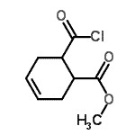 CAS 登录号：91179-09-8， 甲基6-(氯甲酰基)-3-环己烯-1-羧酸酯