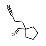 CAS#: 91239-99-5, 3-(1-Formylcyclopentyl)propanenitrile