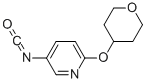 CAS#: 912569-54-1, 5-Isocyanato-2-[(Tetrahydro-2H-Pyran-4-Yl)Oxy]-Pyridine