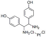 CAS 登录号：91265-66-6， 二氯(1,2-双(4-羟基苯基)乙二胺)铂 II