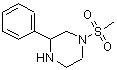 CAS 登录号：912763-31-6， 1-(甲基磺酰基)-3-苯基哌嗪