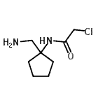 CAS#: 912763-44-1, N-[1-(Aminomethyl)cyclopentyl]-2-chloroacetamide