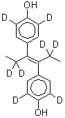 CAS 登录号：91318-10-4， 4,4'-(3E)-(2,2,5,5-<sup>2</sup>H<sub>4</sub>)-3-己烯-3,4-二基二(2,6-<sup>2</sup>H<sub>2</sub>)苯酚