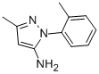 CAS 登录号：91331-68-9， 3-甲基-1-(2-甲基苯基)-1H-吡唑-5-胺