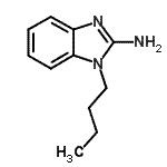 CAS#: 91337-45-0, 1-Butyl-1H-benzimidazol-2-amine