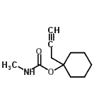 CAS#: 91340-02-2, 1-(2-Propyn-1-yl)cyclohexyl methylcarbamate