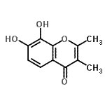 CAS#: 91344-90-0, 7,8-Dihydroxy-2,3-dimethyl-4H-chromen-4-one