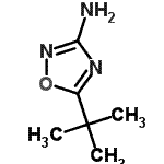 CAS 登录号：91362-43-5， 5-(2-甲基-2-丙基)-1,2,4-恶二唑-3-胺