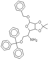 CAS#: 91364-15-7, Benzyl 5-amino-5-deoxy-2,3-O-isopropylidene-6-O-tritylhexofuranoside