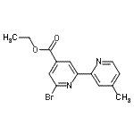 CAS#: 913719-99-0, Ethyl 6-bromo-4'-methyl-2,2'-bipyridine-4-carboxylate